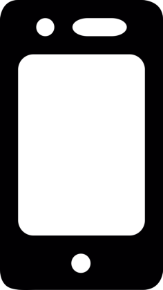 Large Smartphone Digital Sketch Svg Design, Free Vectors File